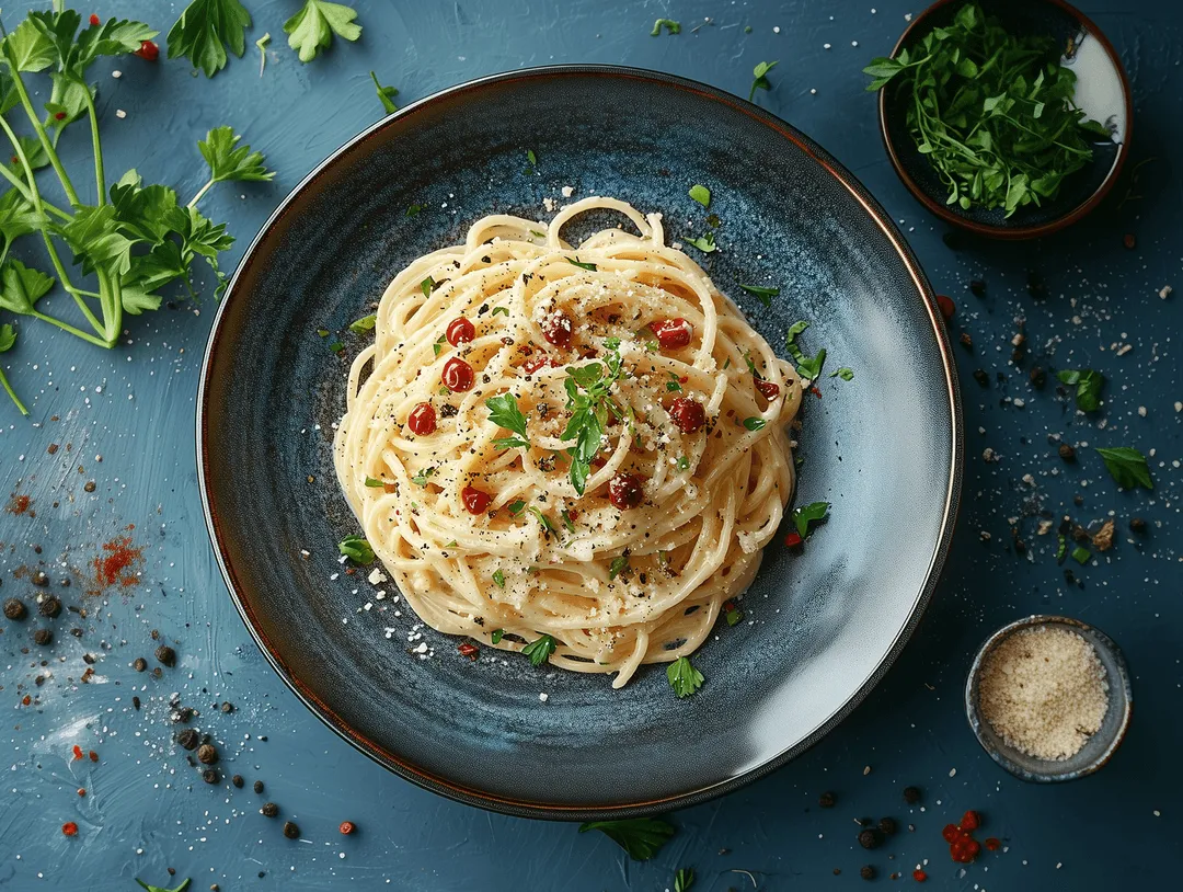 food on a plate